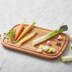 Blocs à découper en bois d'acacia naturel planches à découper de boucher en bois massif épais planche à découper la moins chère de l'usine - Product Image 3