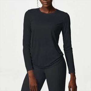 Costume de yoga pour femme, ensemble de sport, survêtement de sport, ensemble d'entraînement sans couture pour la course à pied, veste de sport à manches longues, vêtements de yoga, 2 ou 3 pièces - Product Image 6