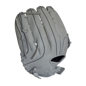 Gant de baseball en cuir à doigts entiers avec fermeture auto-agrippante, antidérapant, séchage rapide, léger, unisexe, pour sports de plein air, toutes saisons, gris - Product Image 1