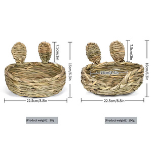 Nouveau design avec maison de lapin en herbe, meilleur prix de gros fabriqué au Vietnam - Product Image 3