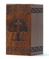 Urnas de cremación de madera hechas a mano de estilo americano moderno Urnas funerarias decorativas para hombres y mujeres a bajo precio - Product Image 5