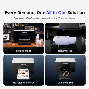 เครื่องพิมพ์ยูวีแบบสองหัว รุ่น EPrint สภาพใหม่ 12 ช่องหมึก ระบบอัตโนมัติเต็มรูปแบบ สำหรับพิมพ์บนผ้าและกระดาษการ์ด รับประกัน 1 ปี - Product Image 6