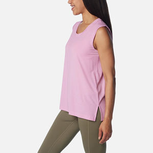 Femmes Logo personnalisé Gym débardeurs respirant Jersey longue longueur décontracté été en vrac vêtements avec livraison gratuite - Product Image 4