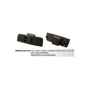 Interrupteur de lève-vitre double gauche pour Fiat Siena/Linea avec cadre 25107-AN214-AN0784-AN0786 - Product Image 1