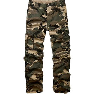 2025 Hot Selling Multicolor <b>Camo</b> Casual Spring <b>Men's</b> <b>Pants</b> High Waist Lightweight Canvas <b>Cargo</b> with Multiple Pockets - Product Image 3