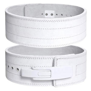 Ceinture à levier sur mesure à usage intensif 10mm en cuir haltérophilie Powerlifting soutien dorsal Fitness Gym Logo personnalisé unisexe - Product Image 1