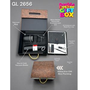 Juego de Regalo 3 en 1 con Botella Perfecta, Cuaderno A5 de Lujo y Bolígrafo, Juego de Regalo Promocional para Oficina, Trabajo, Ideas de Negocios, Logotipo Personalizado de Metal - Product Image 5