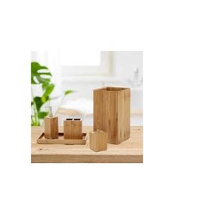 Ensemble de salle de bain Offre Spéciale fait main armoire en bois et accessoire en acier inoxydable pour salle de bain - Product Image 4