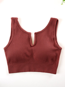 Vente en gros de vêtements de sport 4 pièces 5 couleurs haut court à manches longues ensemble d'entraînement de yoga vêtements de fitness pour femmes vêtements de sport ensembles de sport de gymnastique - Product Image 4