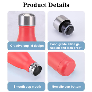 SilverJet Stainless Steel Water Bottle 500ml Double Wall Vacuum Insulated Leak Proof Gym Sports Travel Outdoor Use - Product Image 3