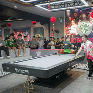 Transforma tu espacio con esta elegante mesa de billar moderna diseñada para campeones - Product Image 1