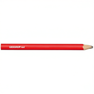 Stylo de gravure manuel Gedore, crayon ovale rouge, lot de 12 pièces - Product Image 2