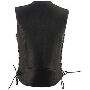 Chaleco de Cuero Auténtico para Mujer, Cuello en V, Sin Mangas, Personalizado con Logotipo 2025, Impermeable, Ecológico, para Montar a Caballo, Ropa Exterior Elegante y a la Moda - Product Image 2