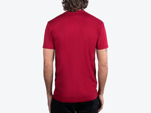 T-shirts en coton pour hommes, commande en gros, qualité supérieure, 100% coton peigné et filé à l'anneau, col rond, personnalisables avec logo, vierges - Product Image 3