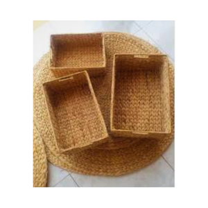 Paniers de rangement en osier de couleur personnalisée de haute qualité supports en rotin de Style artisanat pour la décoration de la maison fabriqués au Vietnam - Product Image 5