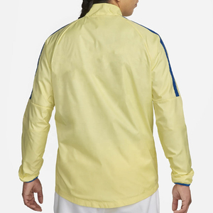 เสื้อแจ็กเก็ตกันน้ำสำหรับผู้ชายเสื้อกันลมสีเหลืองออกแบบโลโก้ได้ตามต้องการ - Product Image 5