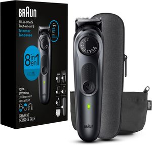 Kit de Estilismo Todo en Uno Braun Serie 5 5471, Recortadora 8 en 1 para Hombre con Recortadora de Barba, Cortapelos y Más, Cuchilla Ultra Afilada - Product Image 4