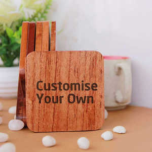 Posavasos de madera únicos para regalos de boda al por mayor - Product Image 5