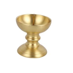 Aluminium Candle <b>Tealight</b> Holder With Gold Color Finished For Home Decoration Metal <b>Tealight</b> For Garden Decoration . - Product Image 6