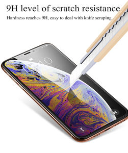 Protector <span class=keywords><strong>de</strong></span> Pantalla 9D <span class=keywords><strong>de</strong></span> Borde a Borde, Vidrio Templado para Móvil, Dureza 9H, Ultra Transparente, para <span class=keywords><strong>iPhone</strong></span>, Samsung, Mi - Product Image 2