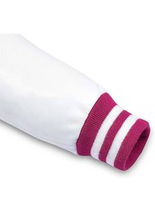 Fabricant de vêtements sur mesure 100% polyester Université Lycée Vente en gros Veste de baseball à fermeture éclair en toile pour hommes - Product Image 4