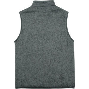 Veste polaire personnalisée pour l'extérieur en hiver avec impression de logo, broderie, veste chaude sans manches, mode Streetwear, usine OEM - Product Image 2