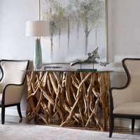 Table d'appoint moderne en métal de la meilleure qualité pour le salon