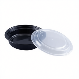 Contenitore per Pranzo Rotondo in PP da 24oz, Usa e Getta, per Trasportare e Servire i Tuoi Pasti in Movimento - Product Image 2