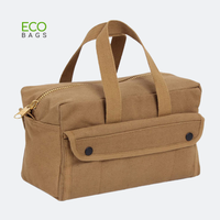 OEM ODM Premium toile de coton robuste grande capacité Kit d'outils d'électricien sac fourre-tout avec poignée