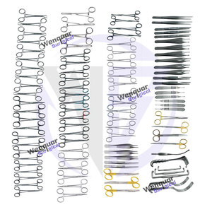 Juego quirúrgico de laparotomía, 108 Uds., kit completo básico, instrumentos médicos para cirugía Abdominal y General, los más vendidos - Product Image 6