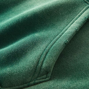 High Quality Cotton Terry Oversize Hoodie Streetwear <b>Thick</b> <b>Fleece</b> Drop Shoulder Plain Blank Custom Men Hoodies - Product Image 4