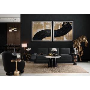 Vase noir de base, adapté aux centres de table de restaurant et à la décoration de hall d'hôtel, fabriqué à la main en Inde - Product Image 4