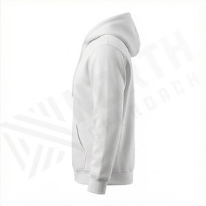 Hoodie surdimensionné élégant pour homme, design vintage délavé avec poche avant, confortable, personnalisable pour l'hiver. - Product Image 3