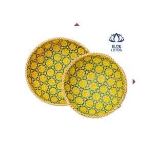 BEST SELLER Bamboo Winnowing Tray for Drying Seeds and Grains, Reusable Round <b>Basket</b> Tray for Home or Commercial Use, Vietnam - Product Image 1