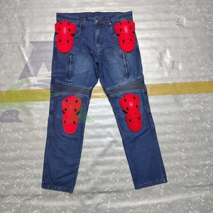 Equipo de carreras de motos Pantalones vaqueros de motocicleta Pantalones vaqueros de carreras de bajo precio Pantalones vaqueros de motocicleta blindados Pantalones - Product Image 2