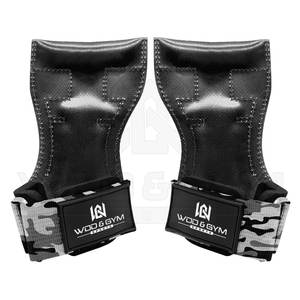 Accessoire de poignée en caoutchouc unisexe rembourré en néoprène Powerlifting Camo Design Customizable Grip Pad for Fitness Safety - Product Image 1