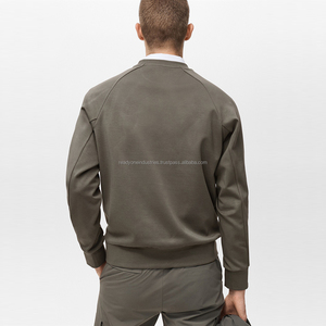 Fashion Heavyweight 480GSM Polyester/Cotton Unisex Winter Hoodie Men's Thickened Fleece Drop Shoulder Basic Custom Printed - Product Image 6