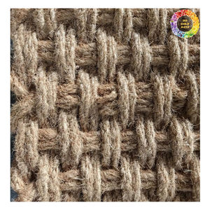 Tapis de coco en fibre de coco, tapis en fibre biodégradable pour la stabilisation du sol et l'utilisation de l'aménagement paysager, couverture d'érosion en fibre de coco naturelle - Product Image 5