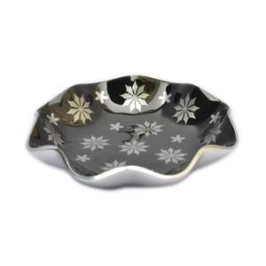 Best Shape Metal <b>White</b> Printed <b>Bowl</b> New Look Aluminium <b>Serving</b> <b>Bowl</b> for Home & Wedding Tabletop Food <b>Serving</b> <b>Bowls</b> - Product Image 3