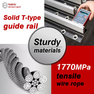 घरेलू ग्लास केबिन के लिए चीनी ब्रांड लिफ्ट आसानी से 4 लोगों की लिफ्ट - Product Image 5