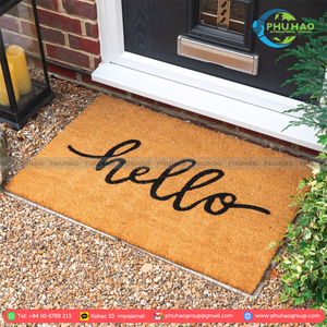 PRODUIT CHAUD Tapis d'intérieur à la noix de coco écologique avec support en PVC Durable et élégant du Vietnam - Product Image 6