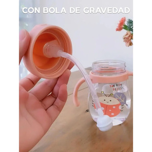 Baby Bottle, <b>Sippy</b> <b>Cup</b>, <b>Straw</b>, Handles, Toddler, Infant - Assorted Colors - Product Image 6