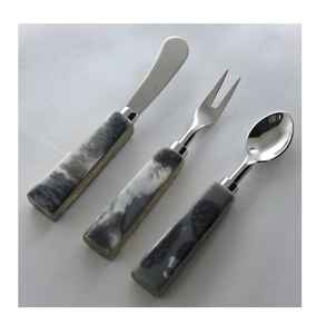 Juego de cubiertos de diseño de nuevo estilo, utensilios de cocina de acero inoxidable de la mejor apariencia, juego de cubiertos para el hogar de alta calidad, juego de queso - Product Image 3