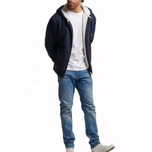 Custom Unisex Fleece Sherpa Fur Lined <b>Thick</b> <b>Hoodie</b> High Quality Zipper Warm Fluffy Printed Women <b>Men</b>' Winter Heavy Pocket - Product Image 5