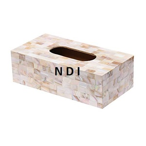 Boîte de rangement luxueuse de papier de serviette en métal pour l'utilisation d'hôtel et de restaurant - Product Image 3