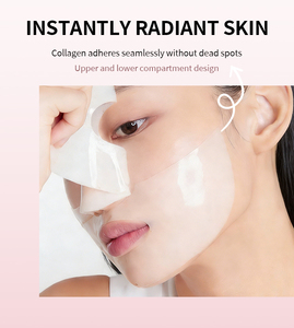 Vente en Gros OEM, Lot de Masques en Feuille de Cristal Hydrogel au Collagène et Vitamine C Hydratants de 30g pour Visage et Corps, Spécialement Conçus pour Femmes à Peau Sensible - Product Image 4