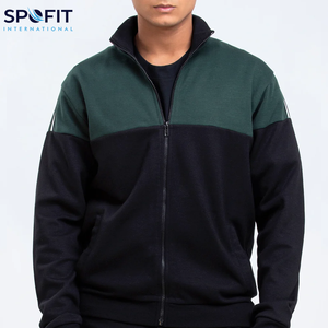 Conjunto Deportivo de 2 Piezas para Hombre, Estampado, para Gimnasio o Calle, con Mangas Largas, Franjas Laterales, Cierre con Cordón, 100% Algodón Felpa - Product Image 4