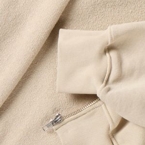 OEM <b>Custom</b> Manufacture Men's Zip-Up <b>Hoodie</b> | Warm Fleece Zipper <b>Jacket</b> for Fall and Winter Seasons - Product Image 3