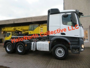 Chasis de Camión Tractor Usado Mercedes-Arocs 2648 6x4 2016, Diésel, Emisión Euro6, Volante a la Izquierda, Semirremolque 21-30T >450hp >8L - Product Image 3