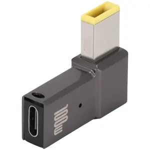 Pd USB Loại C điện sạc Adapter Slim Tip PD phí chuyển đổi 5A 100W USB-C để PD adapter điện cho Lenovo ThinkPad